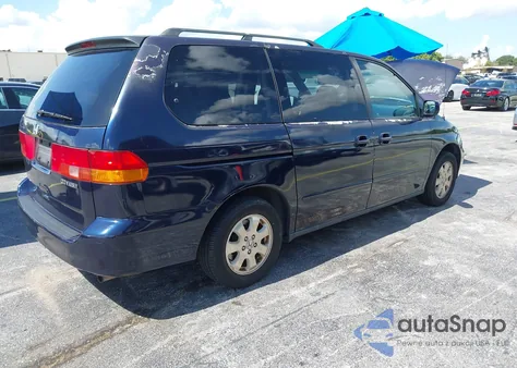 2003 Honda Odyssey Ex-L z USA, uszkodzony, nr VIN 5FNRL18933B097434